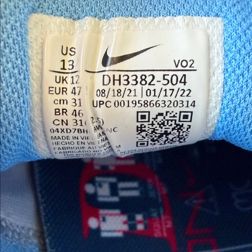 Nike Metcon 7 AMP "MHC" Health Care Nurse Edition - Men's Size 13 - Light Blue - Picture 12 of 12